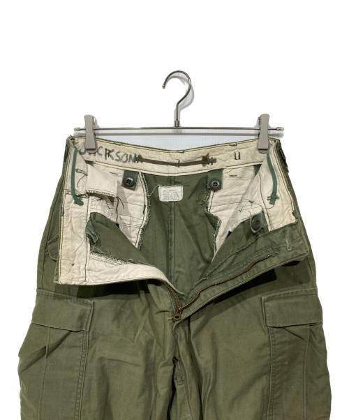 US ARMY（ユーエスアーミー）US ARMY (ユーエスアーミー) M-65 フィールドカーゴパンツ オリーブ サイズ:Sの古着・服飾アイテム