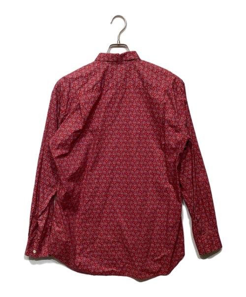 COMME des GARCONS SHIRT（コムデギャルソンシャツ）COMME des GARCONS SHIRT (コムデギャルソンシャツ) ペイズリー柄シャツ　W27044 レッド サイズ:Mの古着・服飾アイテム