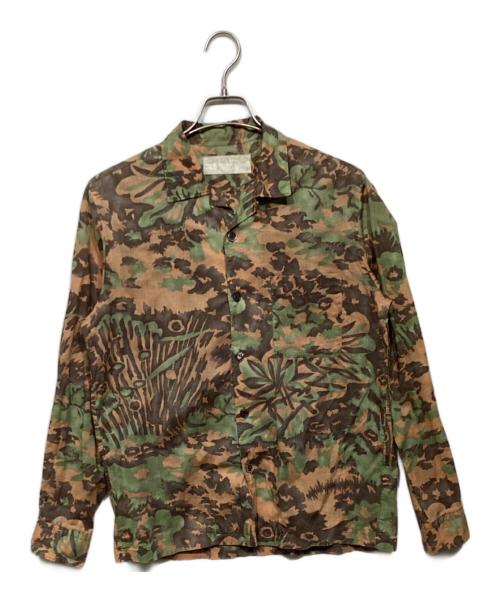 COMME des GARCONS HOMME（コムデギャルソン オム）COMME des GARCONS HOMME (コムデギャルソン オム) 90’ｓ　カモフラ柄シャツ オリーブ サイズ:-の古着・服飾アイテム