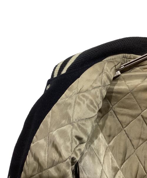 Golden Bear（ゴールデンベア）Golden Bear (ゴールデンベア) 袖レザースタジャン ブラック サイズ:Mの古着・服飾アイテム