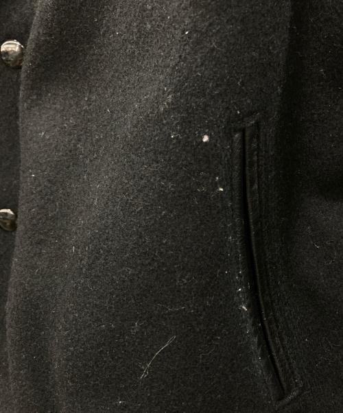 Golden Bear（ゴールデンベア）Golden Bear (ゴールデンベア) 袖レザースタジャン ブラック サイズ:Mの古着・服飾アイテム