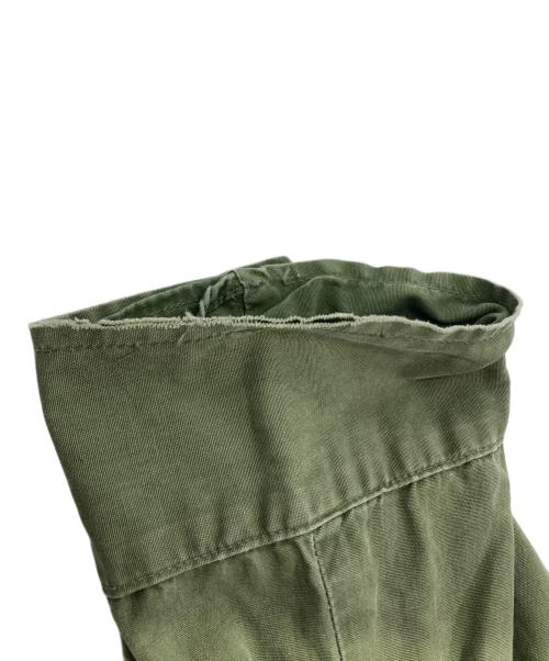 US ARMY（ユーエスアーミー）US ARMY (ユーエスアーミー) ジャングルファティーグジャケット グリーン サイズ:MEDIUMの古着・服飾アイテム