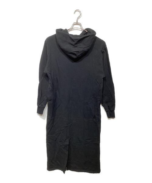 Hysteric Glamour（ヒステリックグラマー）Hysteric Glamour (ヒステリックグラマー) HELL' S COMIN' DOWN パーカーワンピース ブラック サイズ:FREEの古着・服飾アイテム