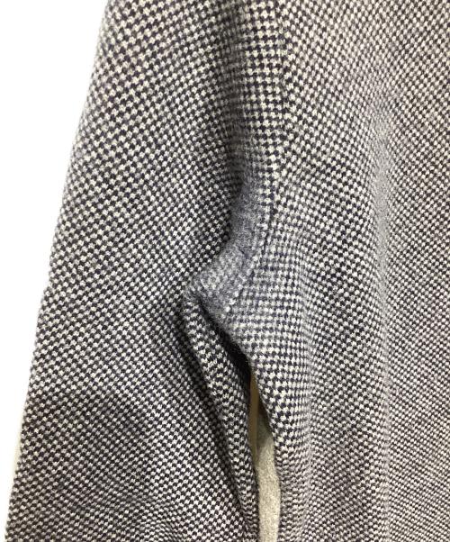 JIL SANDER（ジルサンダー）JIL SANDER (ジルサンダー) ウールニット グレー×ネイビー サイズ:記載なしの古着・服飾アイテム