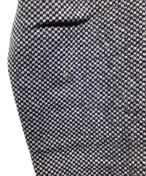 JIL SANDER（ジルサンダー）JIL SANDER (ジルサンダー) ウールニット グレー×ネイビー サイズ:記載なしの古着・服飾アイテム