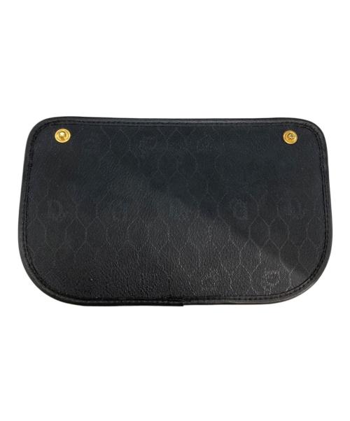 Christian Dior（クリスチャン ディオール）Christian Dior (クリスチャン ディオール) ハニカム柄ショルダーバッグ ブラックの古着・服飾アイテム
