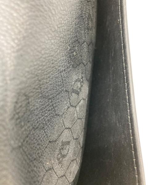 Christian Dior（クリスチャン ディオール）Christian Dior (クリスチャン ディオール) ハニカム柄ショルダーバッグ ブラックの古着・服飾アイテム