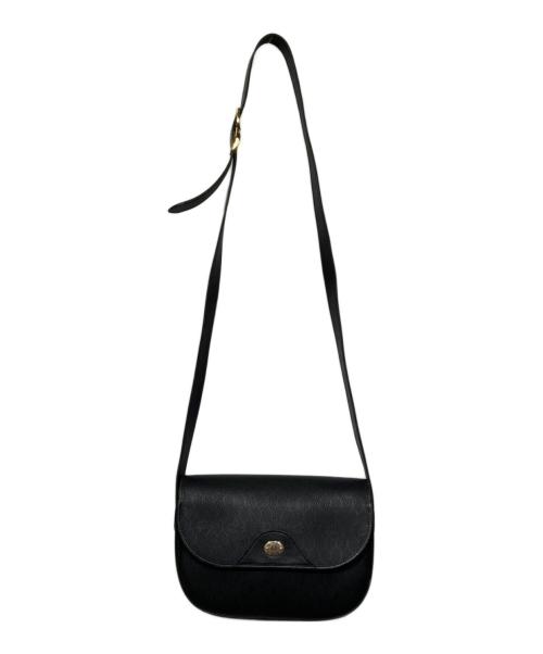 Christian Dior（クリスチャン ディオール）Christian Dior (クリスチャン ディオール) ハニカム柄ショルダーバッグ ブラックの古着・服飾アイテム