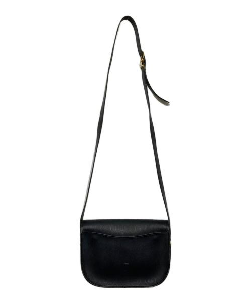 Christian Dior（クリスチャン ディオール）Christian Dior (クリスチャン ディオール) ハニカム柄ショルダーバッグ ブラックの古着・服飾アイテム