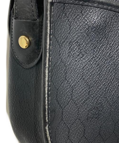 Christian Dior（クリスチャン ディオール）Christian Dior (クリスチャン ディオール) ハニカム柄ショルダーバッグ ブラックの古着・服飾アイテム