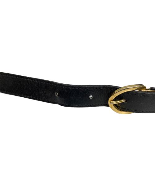 Christian Dior（クリスチャン ディオール）Christian Dior (クリスチャン ディオール) ハニカム柄ショルダーバッグ ブラックの古着・服飾アイテム