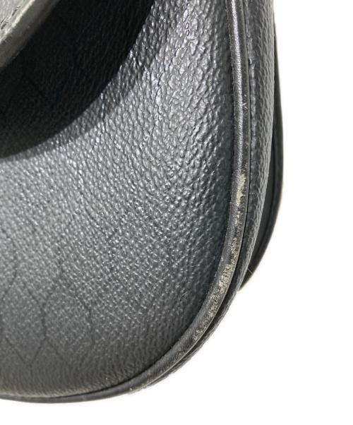 Christian Dior（クリスチャン ディオール）Christian Dior (クリスチャン ディオール) ハニカム柄ショルダーバッグ ブラックの古着・服飾アイテム