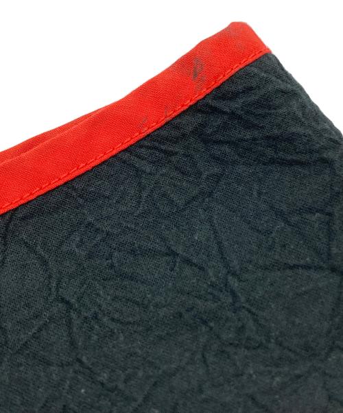 RHODOLIRION（ロドリリオン）RHODOLIRION (ロドリリオン) カラーテープパンツ ブラックの古着・服飾アイテム