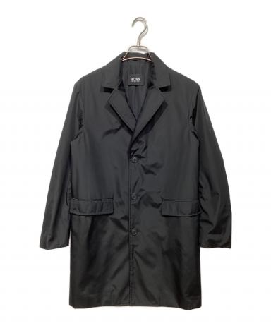 【中古】 コート BOSS ブラック 即買い❌ 中古・古着通販】BOSS HUGO BOSS (ボス ヒューゴボス) チェスター