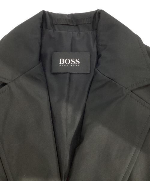 BOSS HUGO BOSS（ボス ヒューゴボス）BOSS HUGO BOSS (ボス ヒューゴボス) チェスターコート ブラック サイズ:46の古着・服飾アイテム