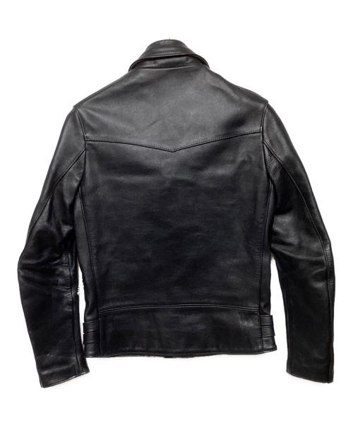 666（666）666 (666) ダブルライダースジャケット　LJM-1TF ブラック サイズ:34の古着・服飾アイテム