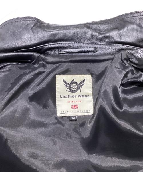 666（666）666 (666) ダブルライダースジャケット　LJM-1TF ブラック サイズ:34の古着・服飾アイテム