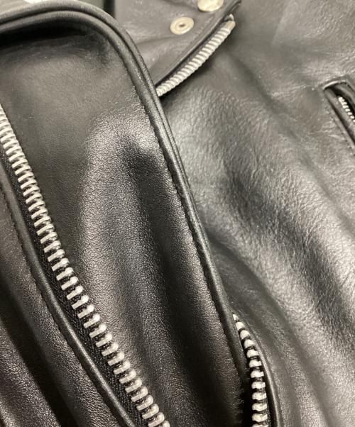 666（666）666 (666) ダブルライダースジャケット　LJM-1TF ブラック サイズ:34の古着・服飾アイテム