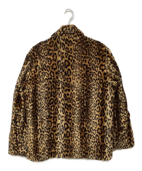 SUPREME（シュプリーム）SUPREME (シュプリーム) Leopard Faux Fur Coat ブラウン サイズ:Mの古着・服飾アイテム