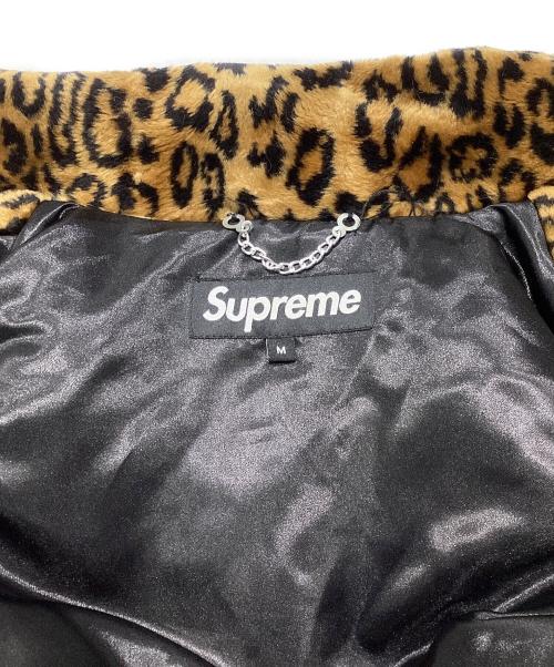 SUPREME（シュプリーム）SUPREME (シュプリーム) Leopard Faux Fur Coat ブラウン サイズ:Mの古着・服飾アイテム