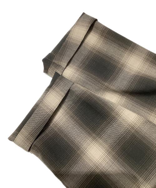 SOPHNET.（ソフネット）SOPHNET. (ソフネット) HIGH-TWIST OMBRE CHECK JACKET SPNT-252029 ブラウン サイズ:1の古着・服飾アイテム