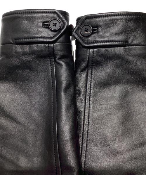 DENIM（デニム）DENIM (デニム) ラムレザージャケット　02-08-45-08002 ブラック サイズ:50の古着・服飾アイテム