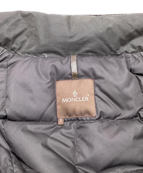 MONCLER（モンクレール）MONCLER (モンクレール) ダウンコート　44350/90/69825 ブラウン サイズ:2の古着・服飾アイテム