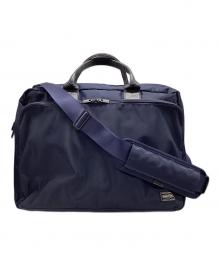 PORTER（ポーター）の古着「TIME  3WAY BRIEFCASE」｜ネイビー