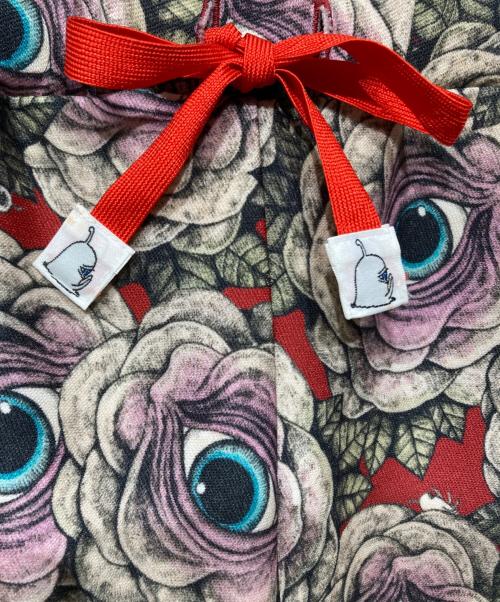 Yuko Higuchi（ユウコ ヒグチ）Yuko Higuchi (ユウコ ヒグチ) 眼花ジャージ アラジンパンツ マルチカラー サイズ:Lの古着・服飾アイテム