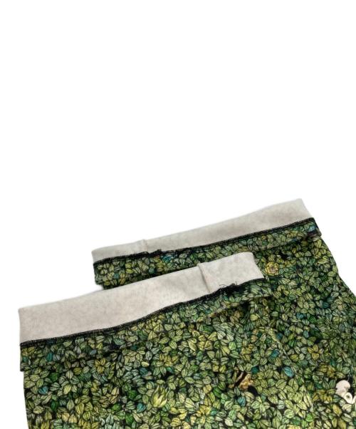 Yuko Higuchi（ユウコ ヒグチ）Yuko Higuchi (ユウコ ヒグチ) 葉っぱジャージ アラジンパンツ グリーン サイズ:Lの古着・服飾アイテム