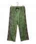 Yuko Higuchi（ユウコ ヒグチ）の古着「葉っぱジャージ アラジンパンツ」｜グリーン