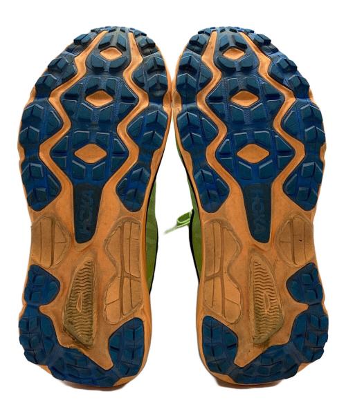 HOKA（ホカ）HOKA (ホカ) トレイルランニングシューズ チャレンジャー イエロー×オレンジ サイズ:27の古着・服飾アイテム