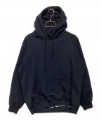 CAMBERキャンバー）の古着「裏サーマル プルオーバーパーカー」｜ブラック