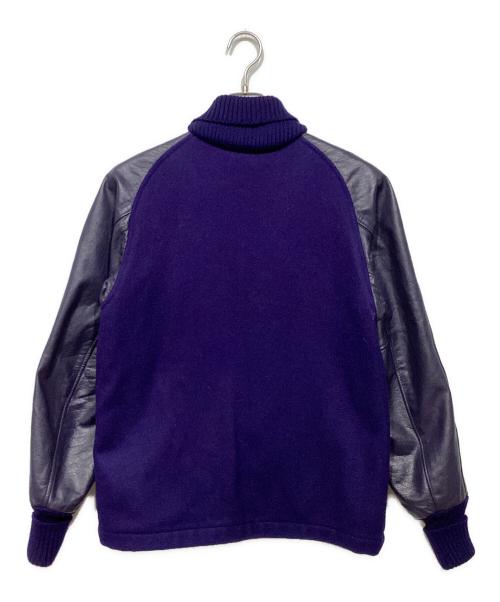 skookum（スクーカム）skookum (スクーカム) スタジャン パープル サイズ:38の古着・服飾アイテム