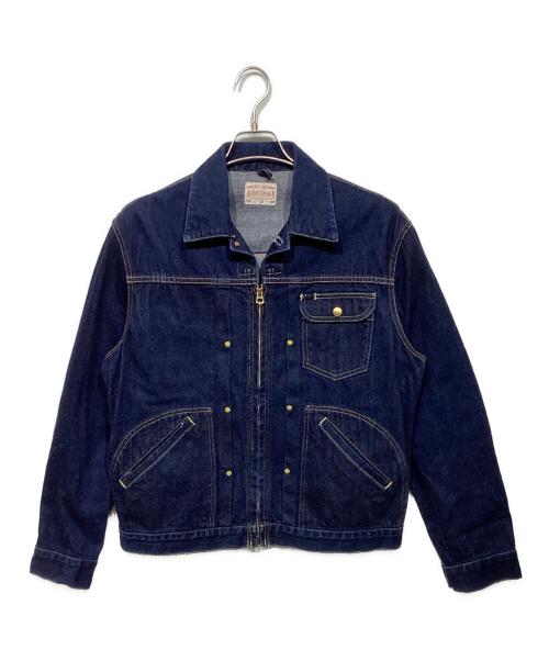 BONCOURA（ボンクラ）BONCOURA (ボンクラ) Z1型ジップアップデニムジャケット インディゴ サイズ:38の古着・服飾アイテム