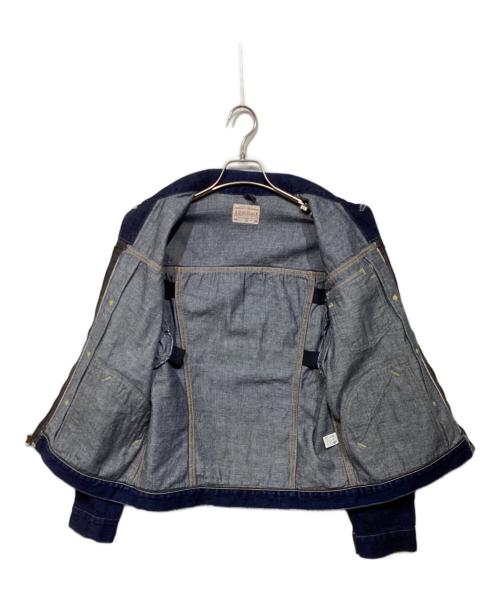 BONCOURA（ボンクラ）BONCOURA (ボンクラ) Z1型ジップアップデニムジャケット インディゴ サイズ:38の古着・服飾アイテム