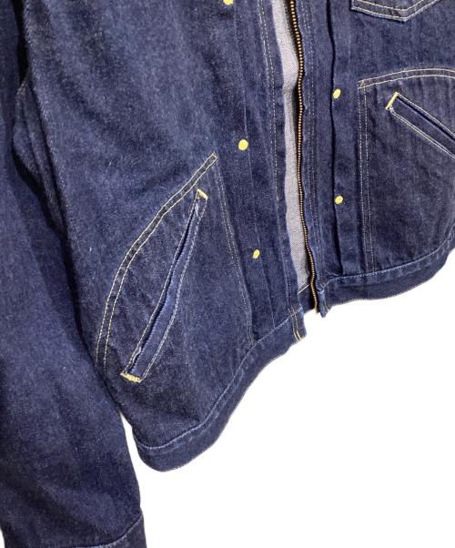 BONCOURA（ボンクラ）BONCOURA (ボンクラ) Z1型ジップアップデニムジャケット インディゴ サイズ:38の古着・服飾アイテム