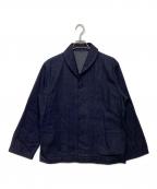waiperワイパー）の古着「ショールカラーカバーオール　WP1038」｜インディゴ
