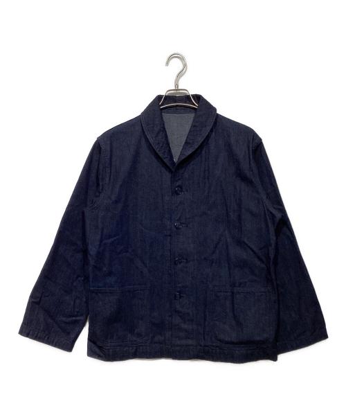 waiper（ワイパー）waiper (ワイパー) ショールカラーカバーオール　WP1038 インディゴ サイズ:38の古着・服飾アイテム
