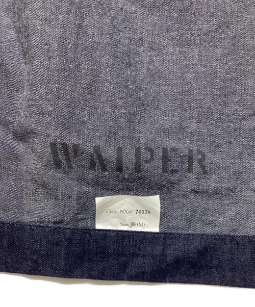 waiper（ワイパー）waiper (ワイパー) ショールカラーカバーオール　WP1038 インディゴ サイズ:38の古着・服飾アイテム