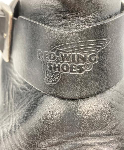 RED WING（レッドウィング）RED WING (レッドウィング) 977 モーターサイクルブーツ ブラック サイズ:7.5の古着・服飾アイテム