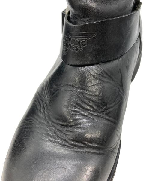 RED WING（レッドウィング）RED WING (レッドウィング) 977 モーターサイクルブーツ ブラック サイズ:7.5の古着・服飾アイテム