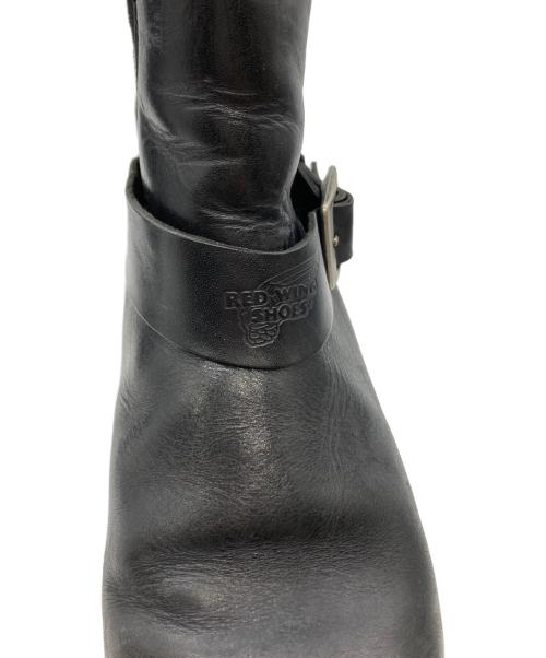 RED WING（レッドウィング）RED WING (レッドウィング) 977 モーターサイクルブーツ ブラック サイズ:7.5の古着・服飾アイテム