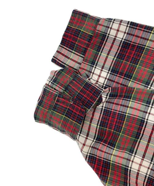 RALPH LAUREN（ラルフローレン）RALPH LAUREN (ラルフローレン) チェックBDシャツ レッド サイズ:3XBの古着・服飾アイテム