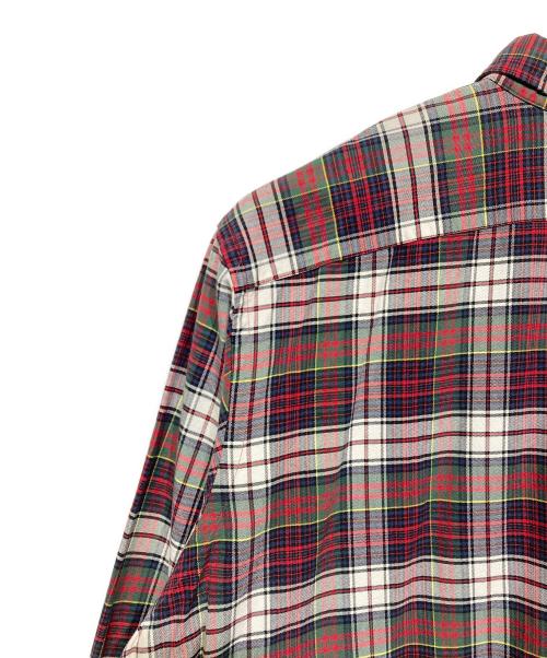 RALPH LAUREN（ラルフローレン）RALPH LAUREN (ラルフローレン) チェックBDシャツ レッド サイズ:3XBの古着・服飾アイテム