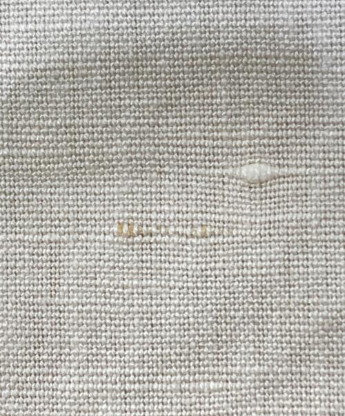 ne quittez pas（ヌキテパ）ne quittez pas (ヌキテパ) Heavy Linen Code Emb Shirts Dress ホワイト サイズ:記載なしの古着・服飾アイテム