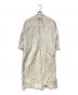 ne quittez pas (ヌキテパ) Heavy Linen Code Emb Shirts Dress ホワイト サイズ:記載なし：12000円