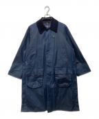 John Partridgeジョンパートリッジ）の古着「6oz Wax BALMACAAN COAT」｜ネイビー