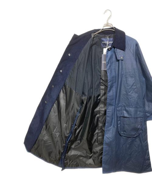 John Partridge（ジョンパートリッジ）John Partridge (ジョンパートリッジ) 6oz Wax BALMACAAN COAT ネイビー サイズ:2の古着・服飾アイテム