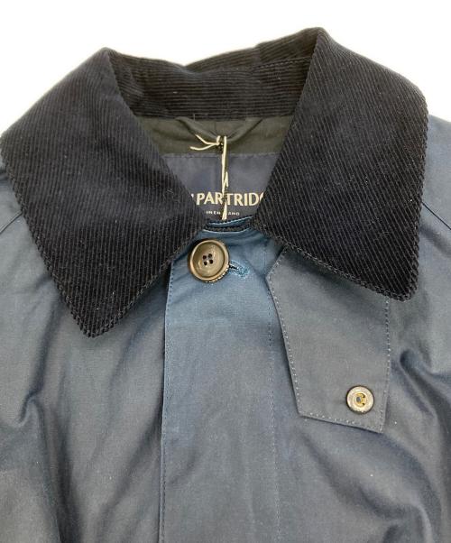 John Partridge（ジョンパートリッジ）John Partridge (ジョンパートリッジ) 6oz Wax BALMACAAN COAT ネイビー サイズ:2の古着・服飾アイテム